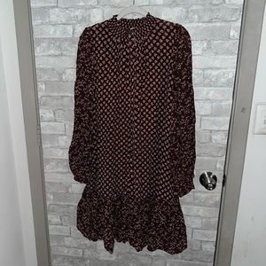 Nwot By Timo mock neck floral dress sz XS